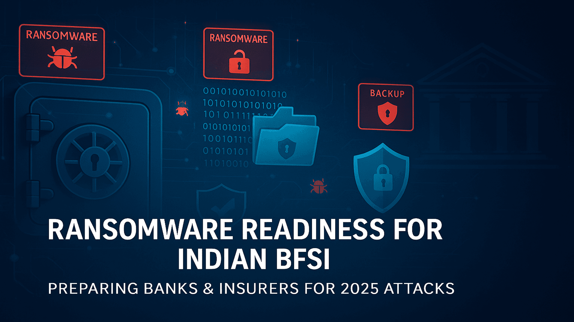 Ransomware Readiness for Indian BFSI: Preparing Banks & Insurers for 2025 Attacks